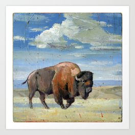 bison Art Print