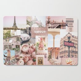 French Wall Collage Cutting Board