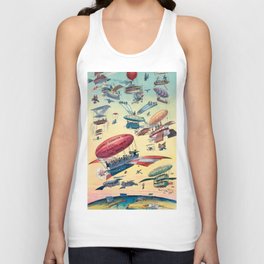 Openings of the Panama Canals by John. S Pughe (1870-1909) Unisex Tank Top