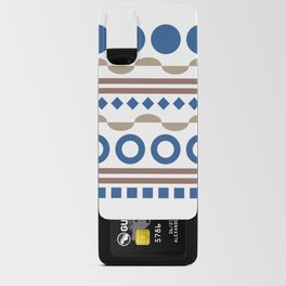 Patterned shape line collection 6 Android Card Case