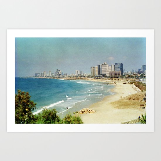 Dreamy Beach Art Print