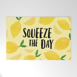 Squeeze the Day Welcome Mat