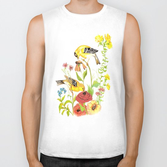 Finches Biker Tank