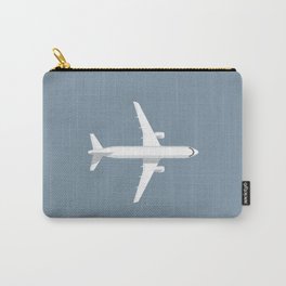 A320 Passenger Jet Airliner - Slate Carry-All Pouch