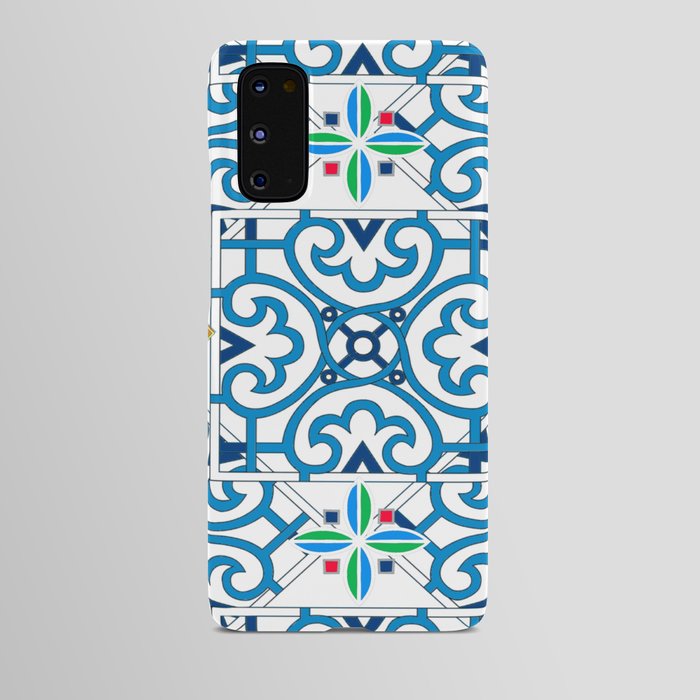 Italian,Sicilian art,majolica,tiles,Moroccan tiles  Android Case