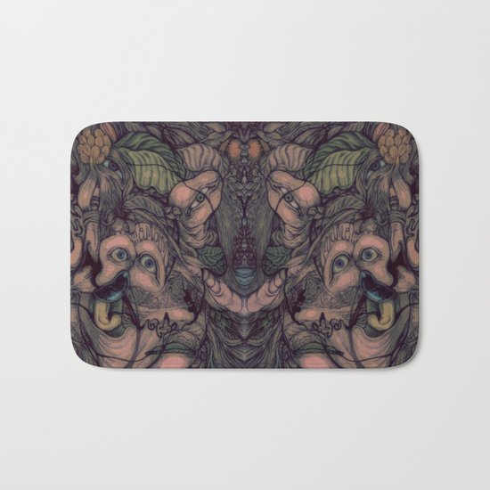 self portrait Bath Mat