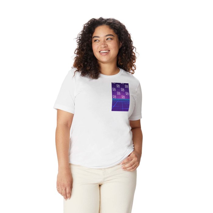 Vaporwave Playstation Neon Aesthetic T Shirt by EDMproject Society6