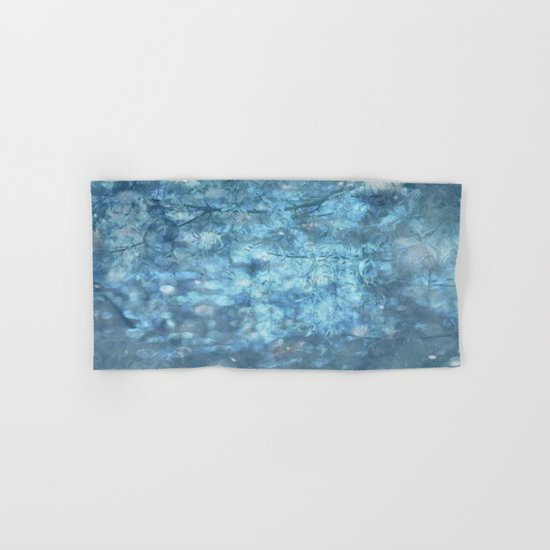 MYSTICAL BLUE WINTER Hand & Bath Towel
