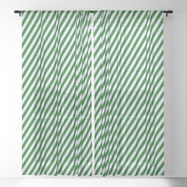 [ Thumbnail: Lavender and Dark Green Colored Lined Pattern Sheer Curtain ]
