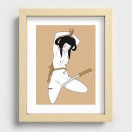 Sword Recessed Framed Print