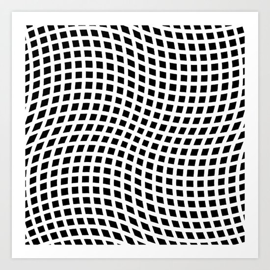 You're Warped! Art Print