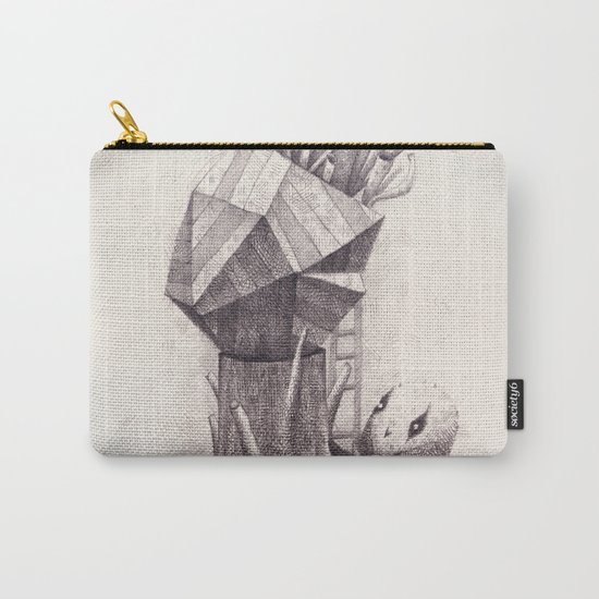 Owl Trumpet Box Carry-All Pouch