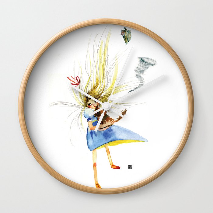 HOLD ON TOTO Wall Clock