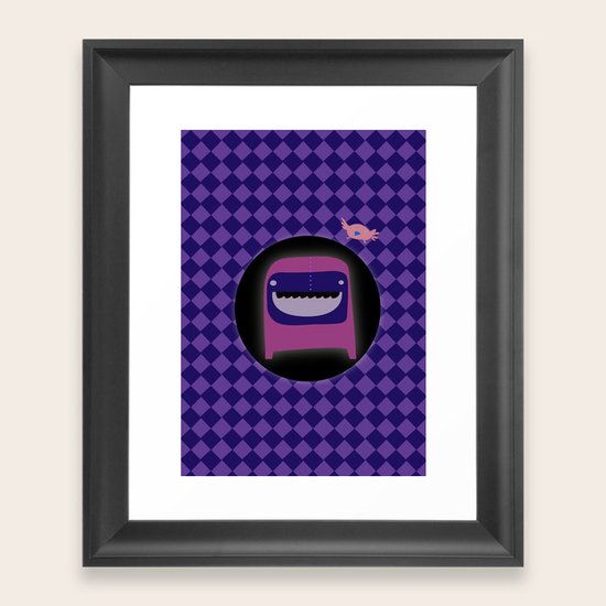 MONSTER Framed Art Print