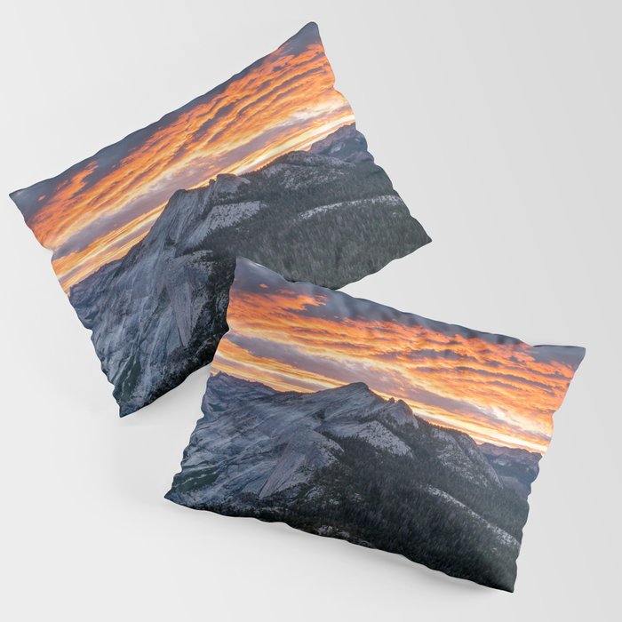 Firey Yosemite Sunrise Pillow Sham