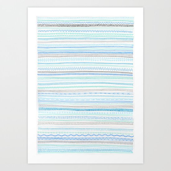 Pattern Art Print