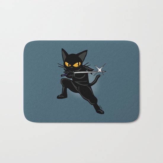 Ninja! Bath Mat
