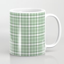 Modern Green Tartan Plaid Pattern,Scottish,Scotland,Scots,Clan,Clark,Stewart,Gingham,Checkered,Check,Stripes,Classic,Traditional, Mug