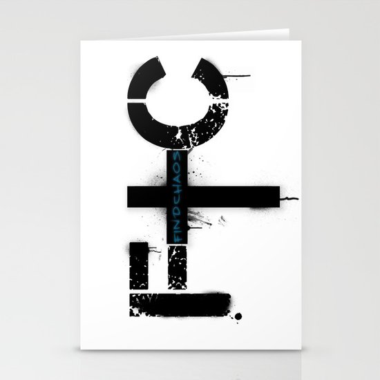 FindChaos - Logo Stationery Cards