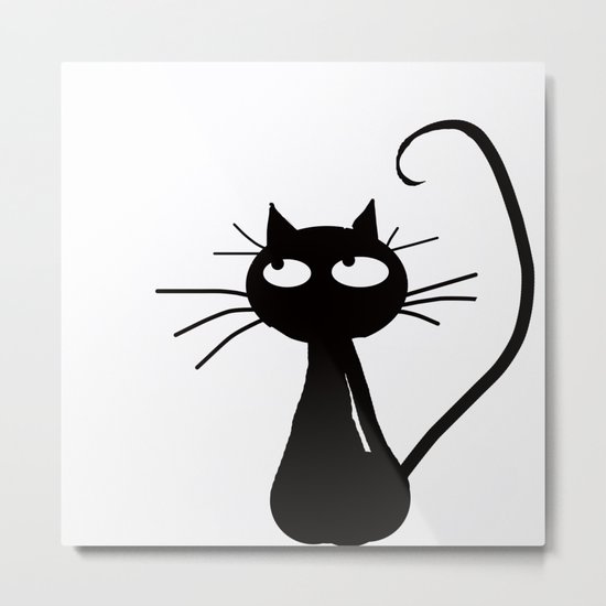 Cat Metal Print