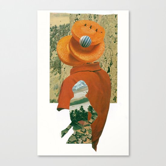 food for thought Canvas Print