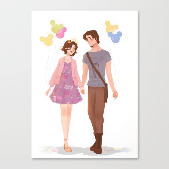 Park hopping Canvas Print
