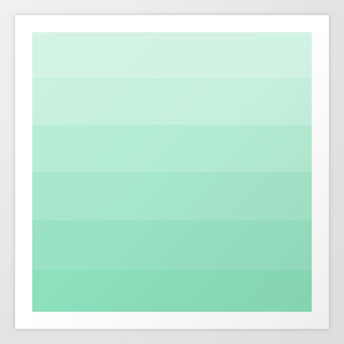 Download Soft Seafoam Green Hues - Color Therapy Art Print by ...