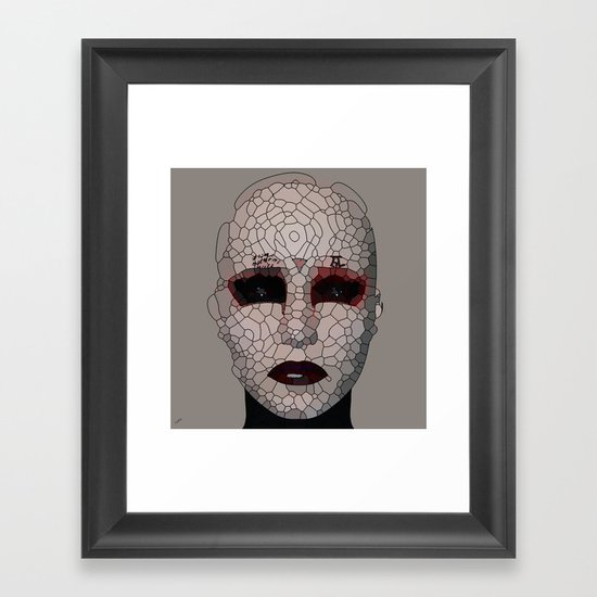 Reconstruction Framed Art Print