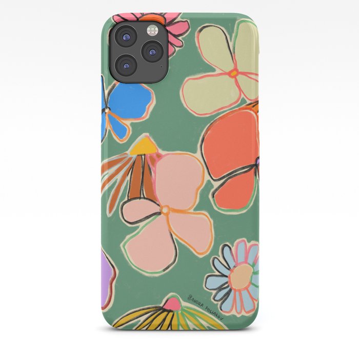 Bloomy Garden - Vintage iPhone 12 Case