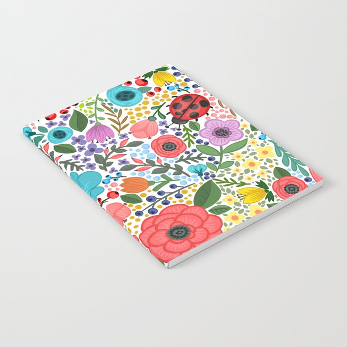 flower pattern Notebook