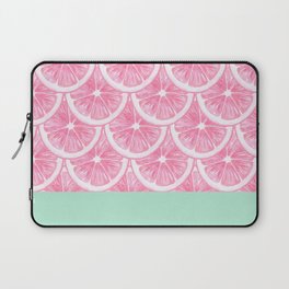 Zesty splice - pink grapefruit Laptop Sleeve