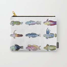 Happy Aquarium Dartfish Friends Carry-All Pouch