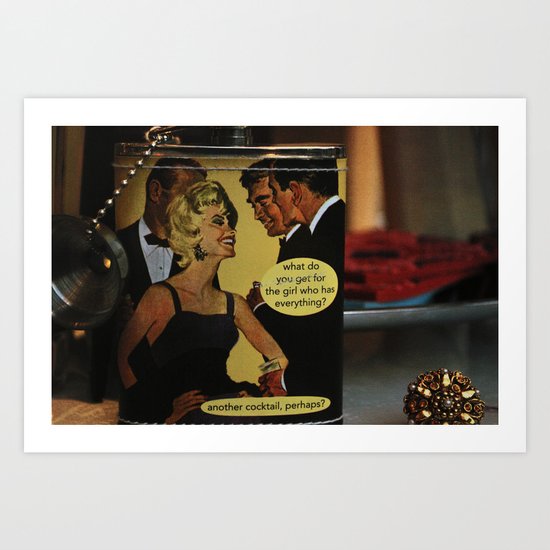 Another Cocktail Please Art Print