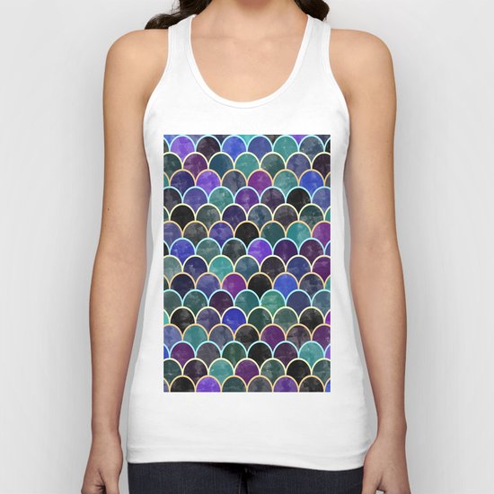Watercolor Lovely Pattern VVI Unisex Tank Top