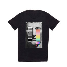 Sculpture of a Man With Shifting Patterns 1 T Shirt