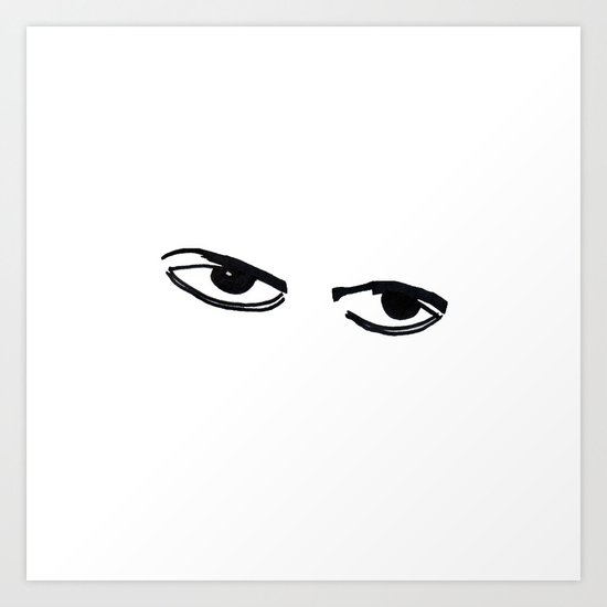 Eyes Art Print