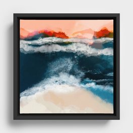 water world Framed Canvas