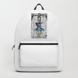 Floral Tarot Print - The Hanged Man Backpack