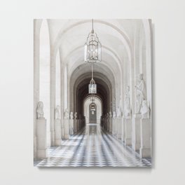 Palace Versailles Hallway  Metal Print