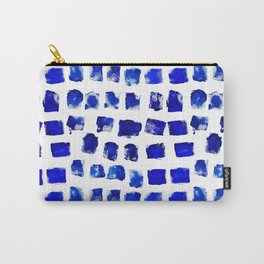 Blue brush Carry-All Pouch
