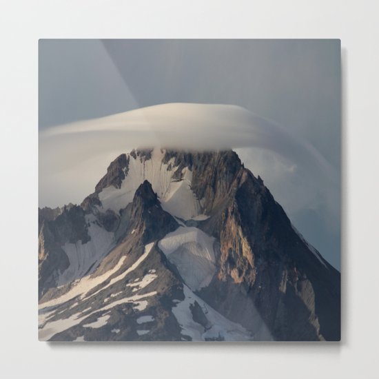 Hood With Cap Metal Print