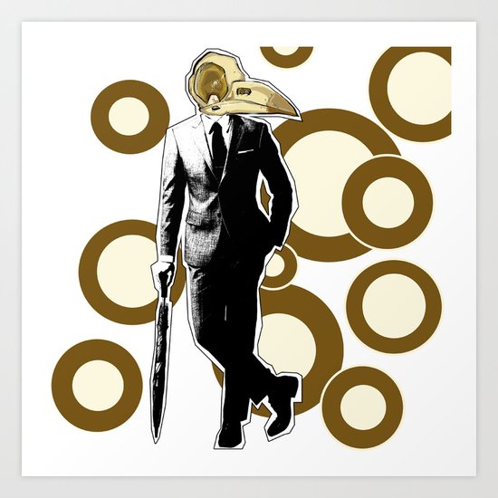 Gentlemen, We got a dead one here.. Art Print