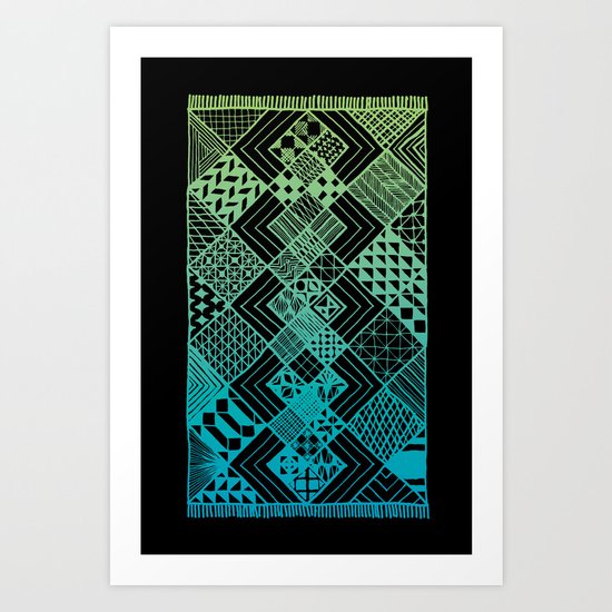 Carpet Ride Art Print