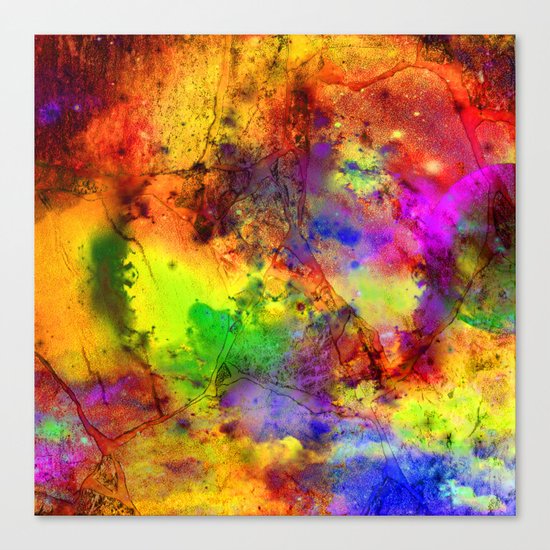 Colorful marble b Canvas Print