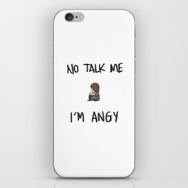 angy iPhone Skin