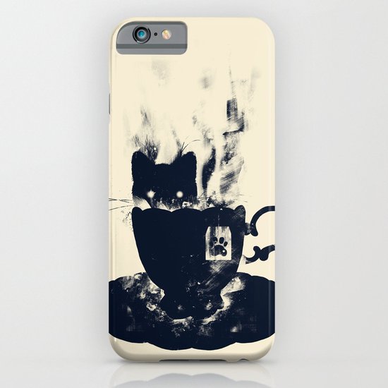 Having Tea With my Lovely Cat iPhone & iPod Case