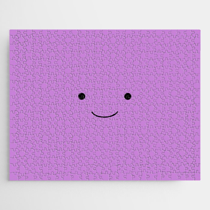 Happy 2 lilac Jigsaw Puzzle