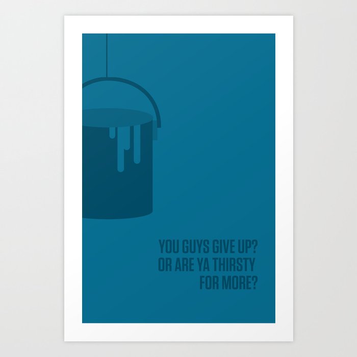 Minimalistic Classic Xmas Film Print Series 2 Of 3 Art Print