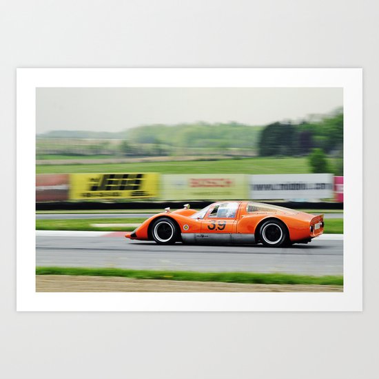 Zoom, zoom zoom Art Print