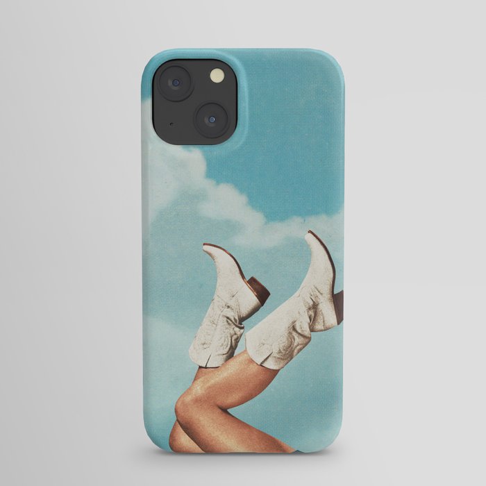 These Boots - Blue Sky iPhone Case